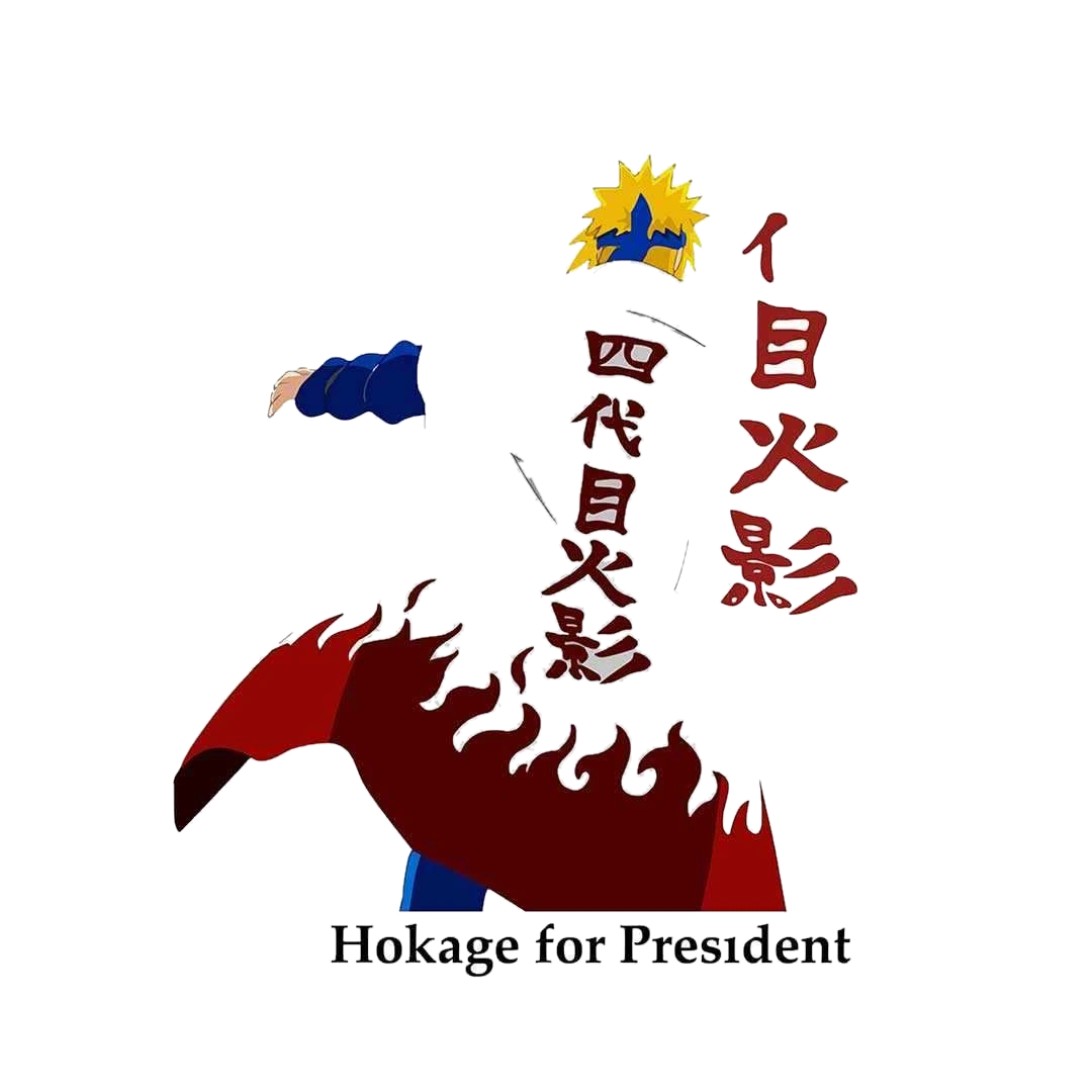 Hokage for President Sticker